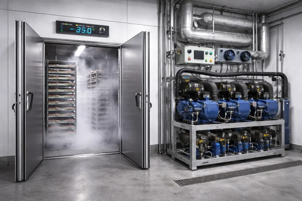 blast freezer system