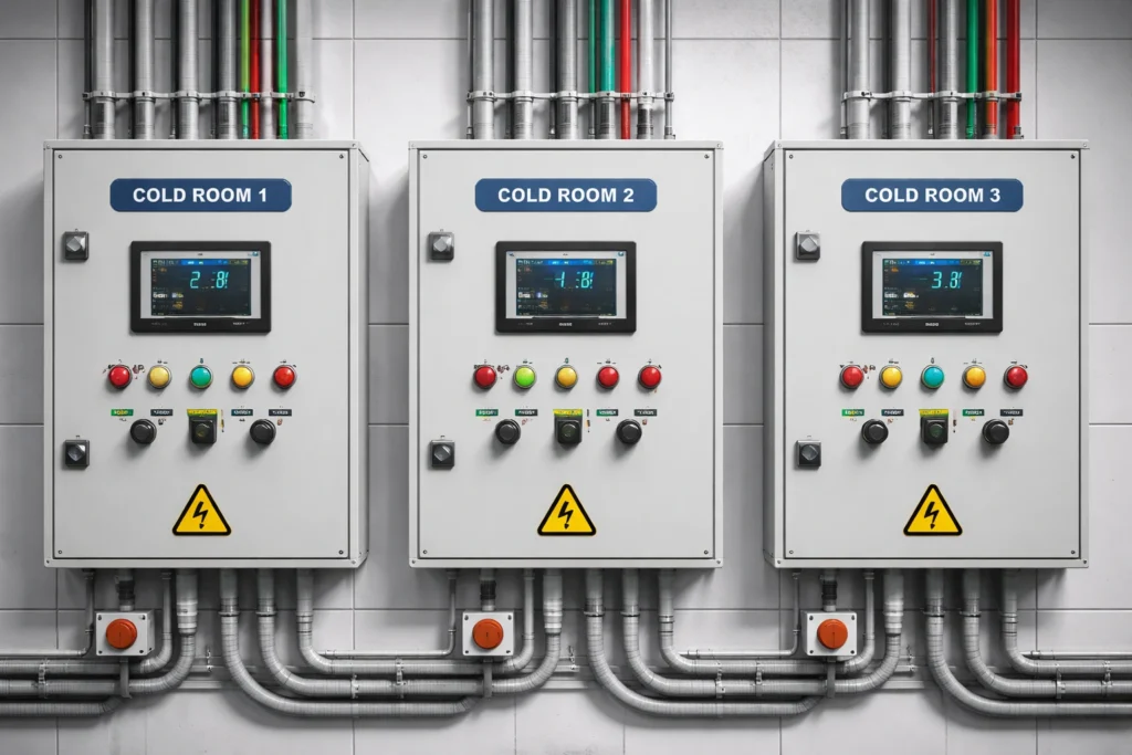 cold room electrical control panels