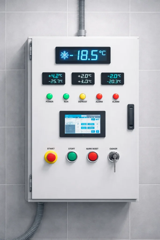 control panel for cold room