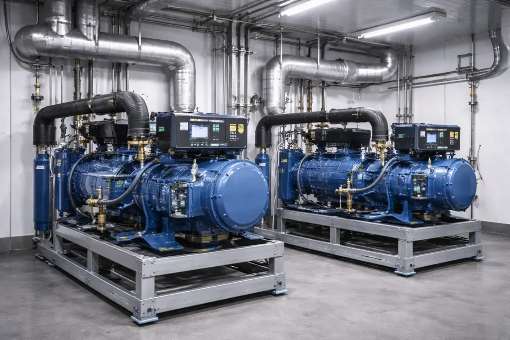 screw compressors